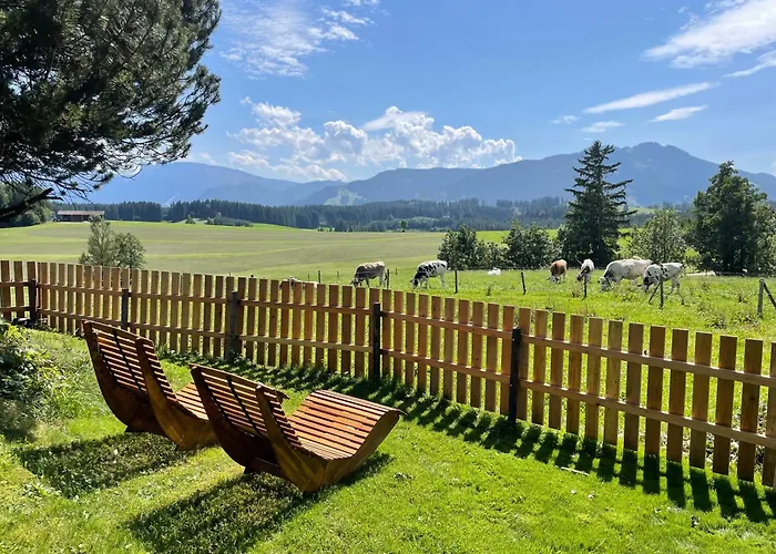 Daire Alpen Panoramahof Nesselwang
